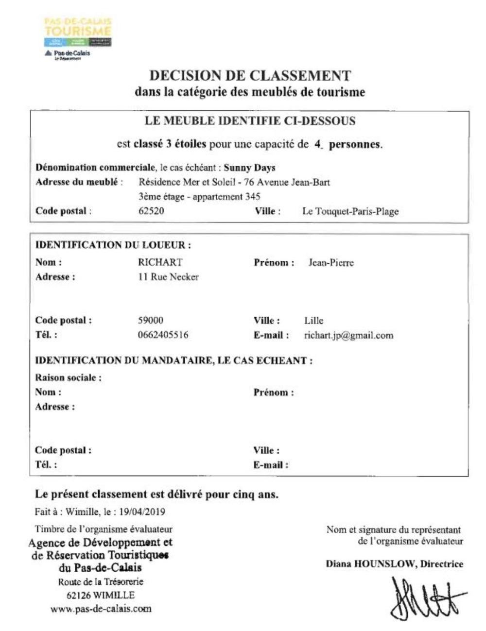 דירות Le Touquet Sunny Days - App 60 M2 Avec Balcon, 4 Pers, 3E Etage, Au Calme Et Ensoleille מראה חיצוני תמונה